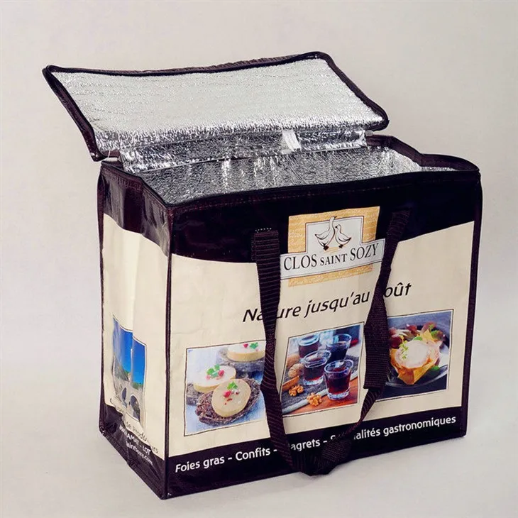 Bag Tote Groser wedi'i Inswleiddio