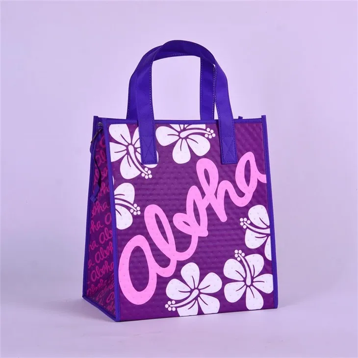 Bag Cinio Tote wedi'i Inswleiddio