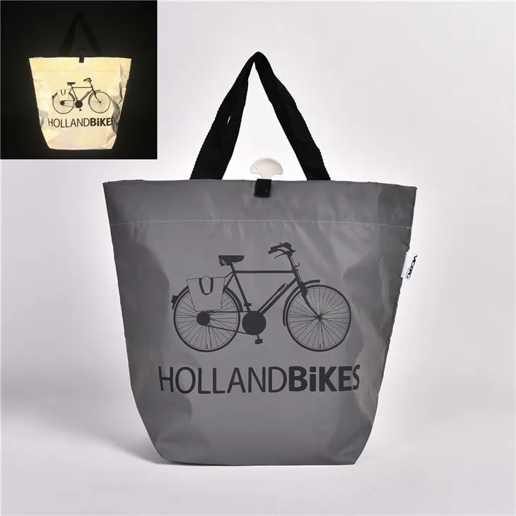 Bag myfyriol gwrth -ddŵr cynaliadwy